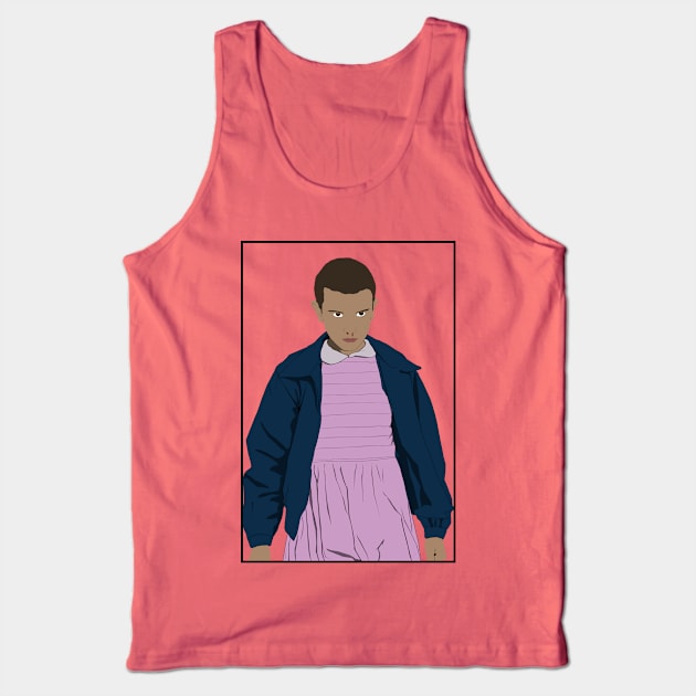 Stranger Things - Eleven Tank Top by shellysom91